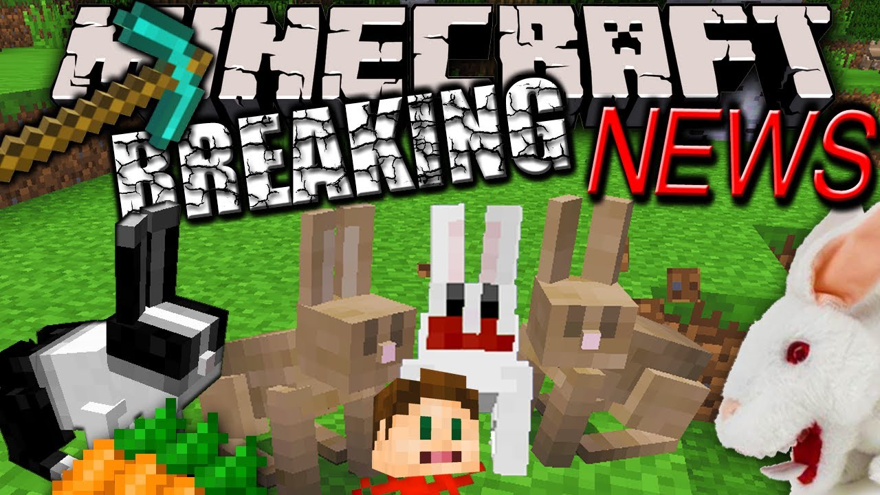 Minecraft 1.8 News: Killer Bunnies Attack! Rabbit Hide, Bunny Meat Stew