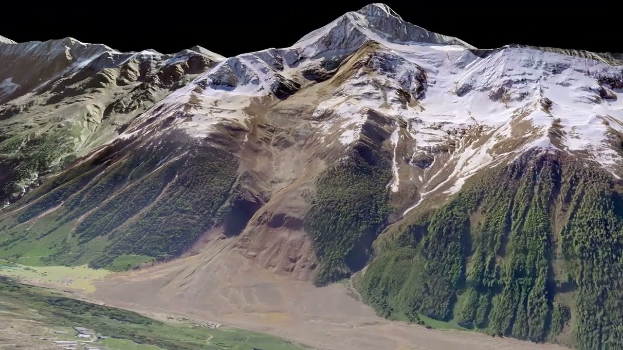 Birch Glacier and Blatten Landslide - AntarcticGlaciers.org
