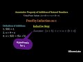 Associative Property of the Addition of Natural Numbers