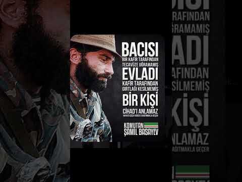 Şamil Basayev | çeçen Komutan || tarihe iz bırakan sözü #turanbirliği #osmanlı #islam #shorts