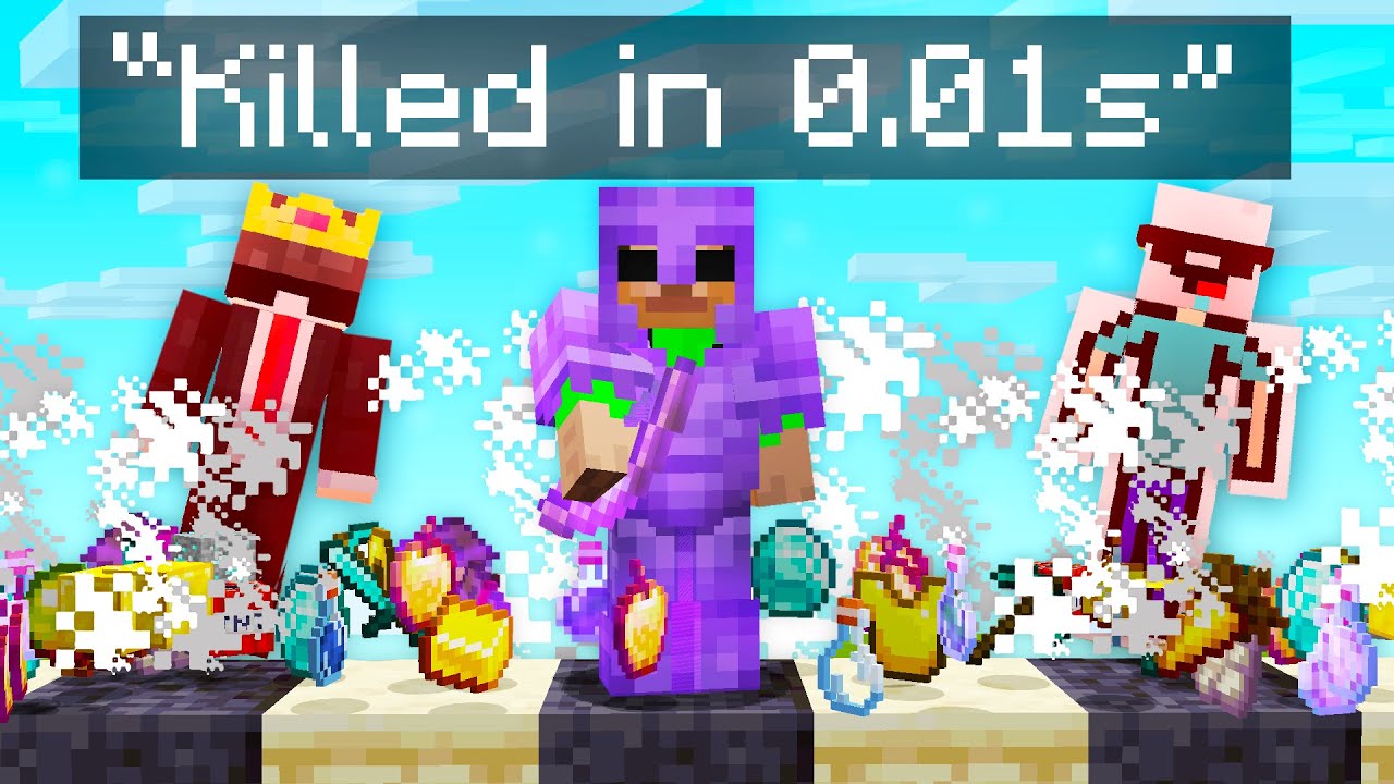 How I Killed Every Player in 0.01 seconds In This Minecraft SMP...