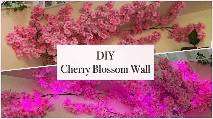 How to Build Your Own Cherry Blossom Tree |Simple & Budget Friendly DIY|