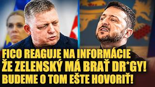Fico reaguje na údajnú Zelenského záľubu v bielom prášku: Budeme o tom hovoriť