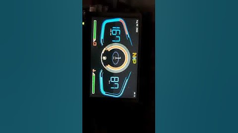 NXP : RT1170 : LVGL : Digital cluster - 2 : TFT Parallel RGB 800*480