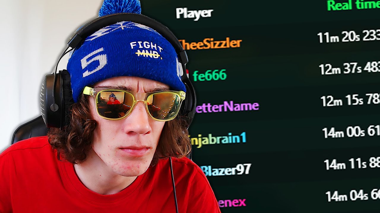 Glider Guy SPEEDRUNS MINECRAFT... YouTube