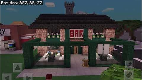 Minecraft City - Building the Bar