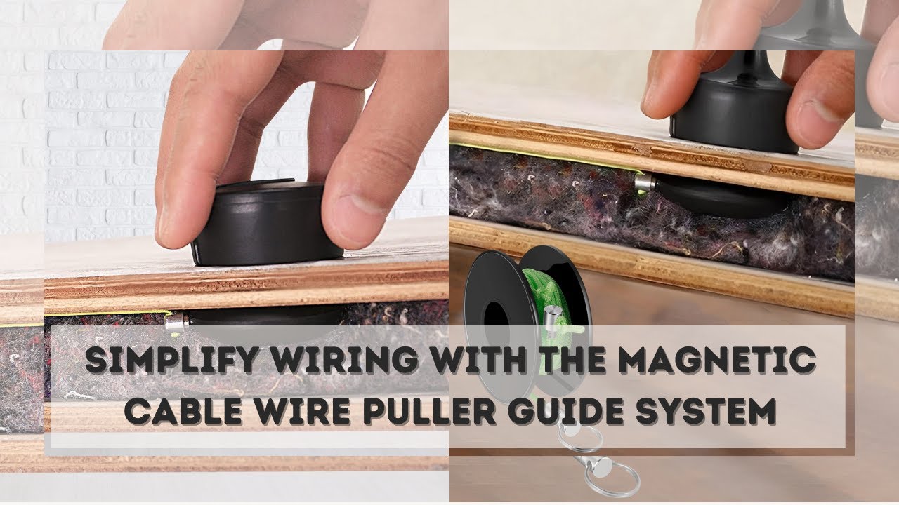 Magnetic Cable Wire Puller Guide System - Electrician Professional ...