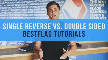 Single Reverse or Double Sided Flag? Which is BEST?!