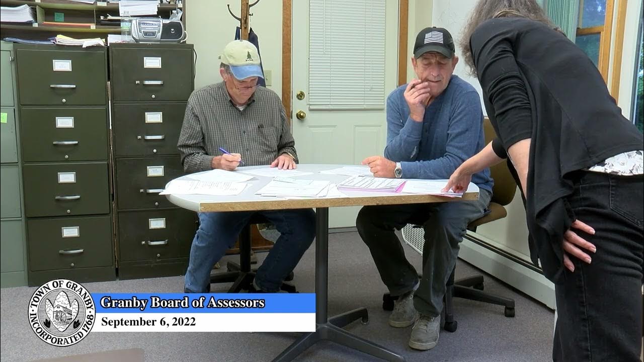 GRANBY MA Board of Assessors 9622 YouTube