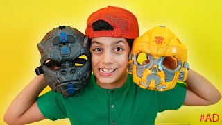 ¡Un video blog sobre aventuras con máscaras de TRANSFORMERS! Desafío de niños divertidos! by Jason Vlogs en español 33,407 views 1 month ago 8 minutes, 50 seconds
