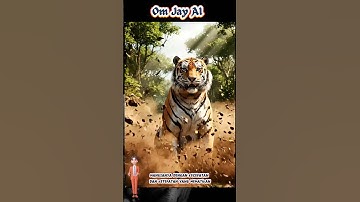 Wow, ternyata harimau bisa melompat sejauh 10 meter dalam satu lompatan🐅 #shorts #tiger #faktaunik