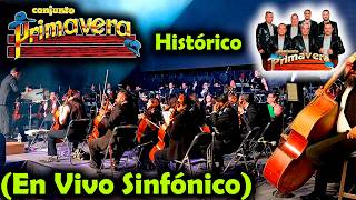 Histórico: Conjunto Primavera como NUNCA los habías visto (En Vivo Sinfónico) 🎻