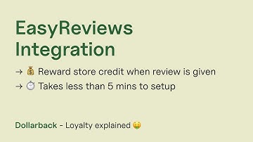 How to Reward Product Reviews with Store Credit using Dollarback & EasyReviews (Shopify Flow)
