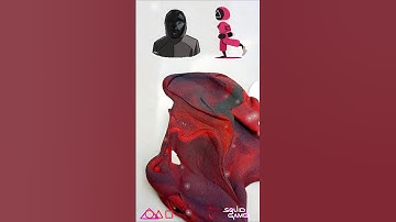 Guess the mixed colors of squid game2 #satisfying #colormixing #squidgame #short #sprunki #sonic