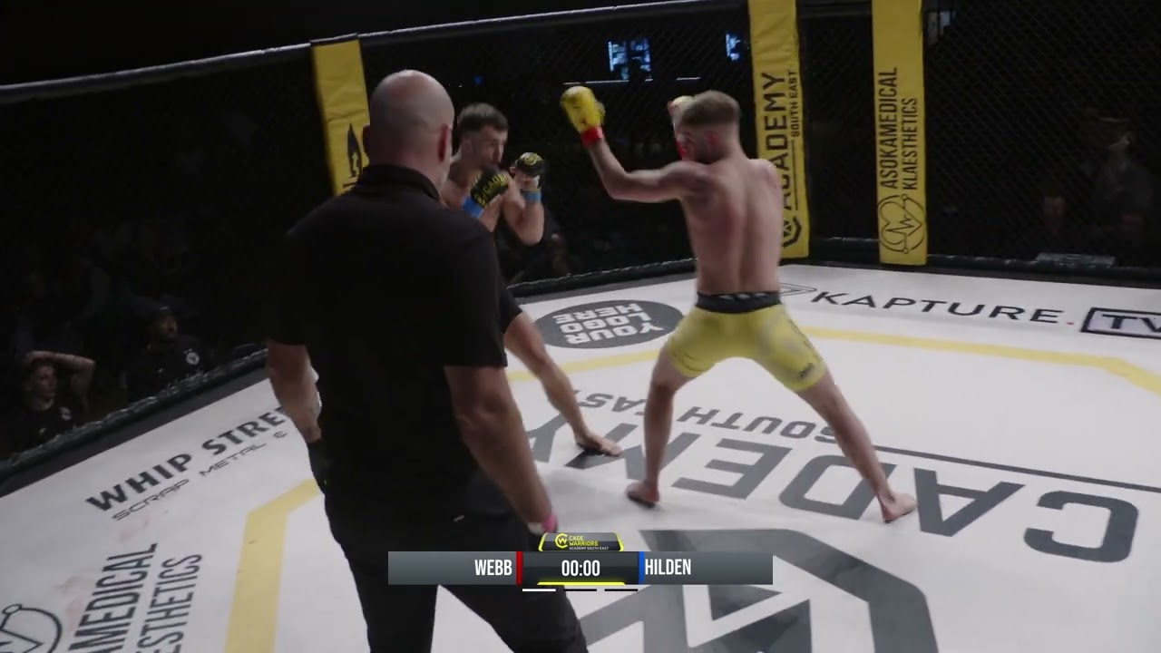 Stanley Webb vs Harry Hilden - 145lbs Amateur MMA 