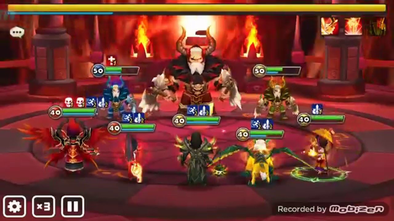 Hall of Heroes (HoH) Surtr - Barbaric King (Fire) B3 auto Summoners war