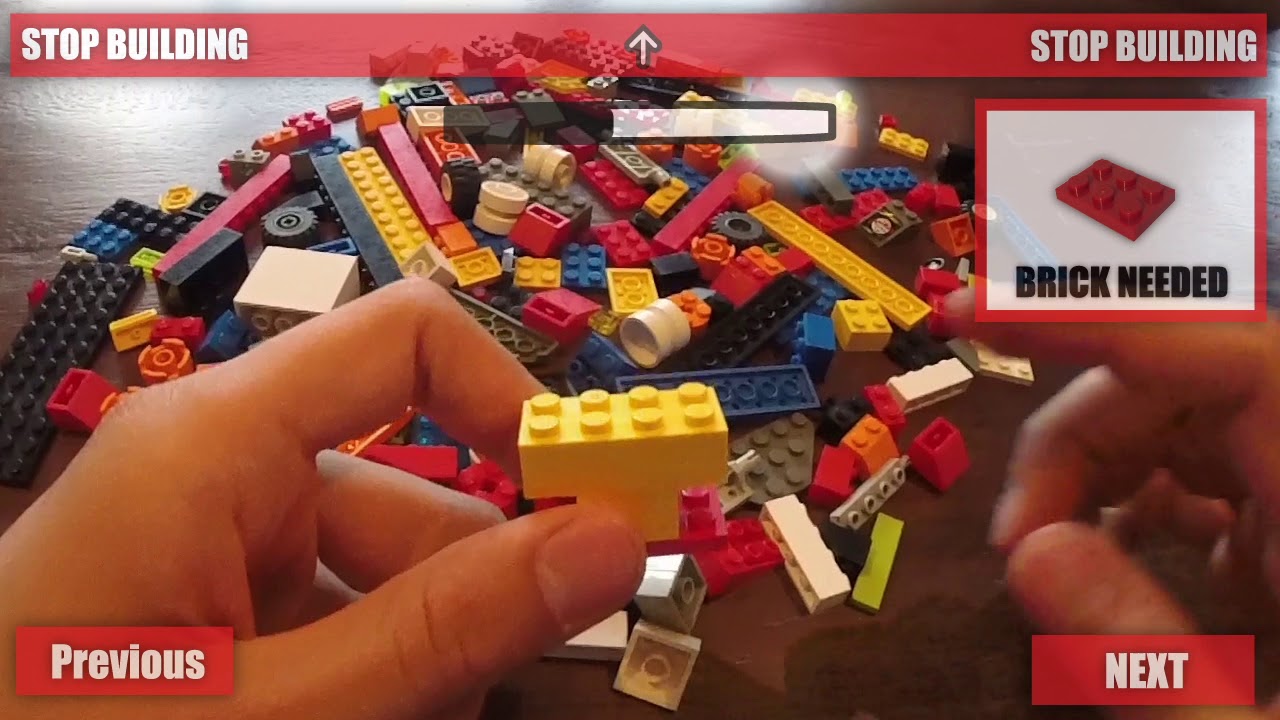 Lego Interface LEGO Builder Interface Animation Concept - YouTube