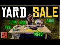 Running a YARD SALE and SELLING our LOOT - Rust Shop Roleplay