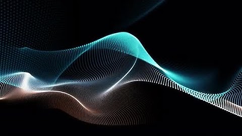3D Sheer Waves From Lines Stock Motion Graphics
