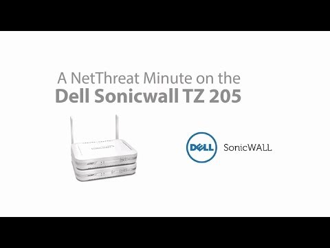 Dell SonicWALL TZ 205 - Quick Review - NetThreat Minute