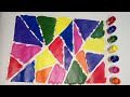 easy acrylic colour painting || jugnu art and crafts world.