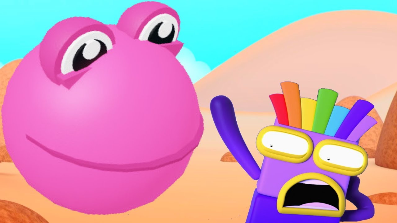 Pink Blob and Friends! Numberblocks!
