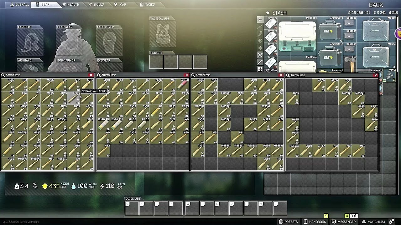 逃离塔科夫 最新的0 12版本子弹数据介绍 萌新捡到好子弹不要再卖了 Youtube