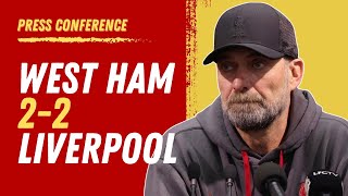 West Ham 2-2 Liverpool | Jurgen Klopp Press Conference