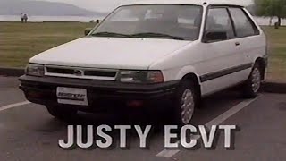 1990 Subaru Justy GL ECVT - Driver's Seat