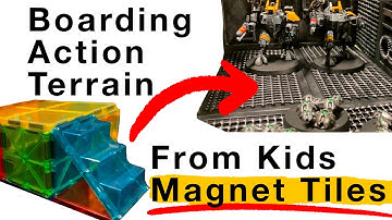 Build Terrain From Magnet Tiles