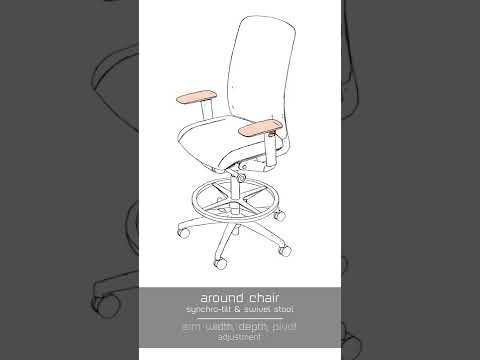 Task Chair Comfort Adjustment: Around