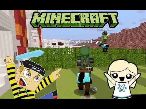 Farm Hunt Minecraft Mini Hide N Seek Game with Hannah Carr 