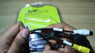 EasyCap DC60 Game Capture Device Unboxing USB 2.0