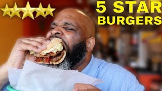 Eating At The BEST Reviewed Gourmet Burger Restaurant In My State