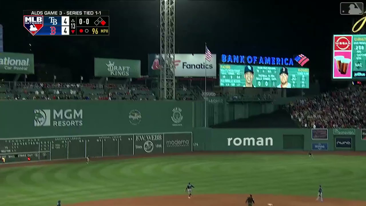 The Red Sox win with Christian Vázquez walk off
