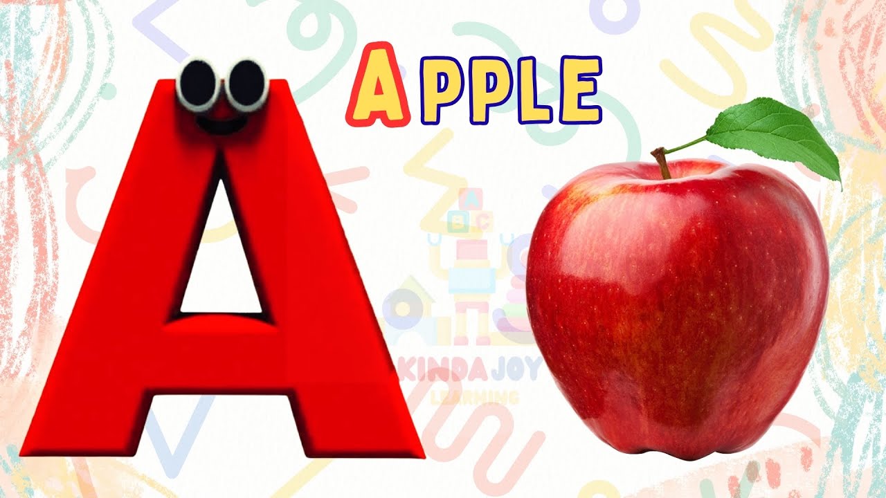Apple - Z A to Z Phonics Sounds : A is for Apple - A A Apple | ABC