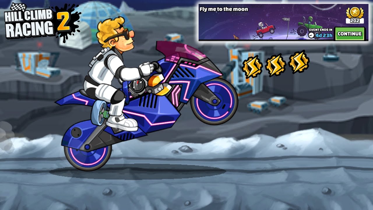 FLY ME TO THE MOON EVENT - Hill Climb Racing 2 Walkthrough GamePlay