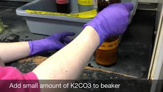Experiment 3 Oxidation Synthesis of 4 chlorobenzophenone