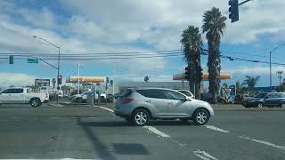 Sacramento traveling Stockton blvd traveling around town 4K)