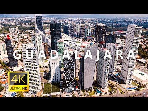 Guadalajara, Mexico 🇲🇽 in 4K ULTRA HD 60 FPS by Drone