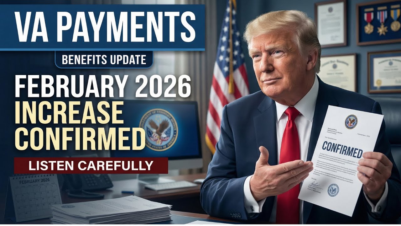 VA Benefits Increase February 2026 – Confirmed Update Every Veteran Must Know