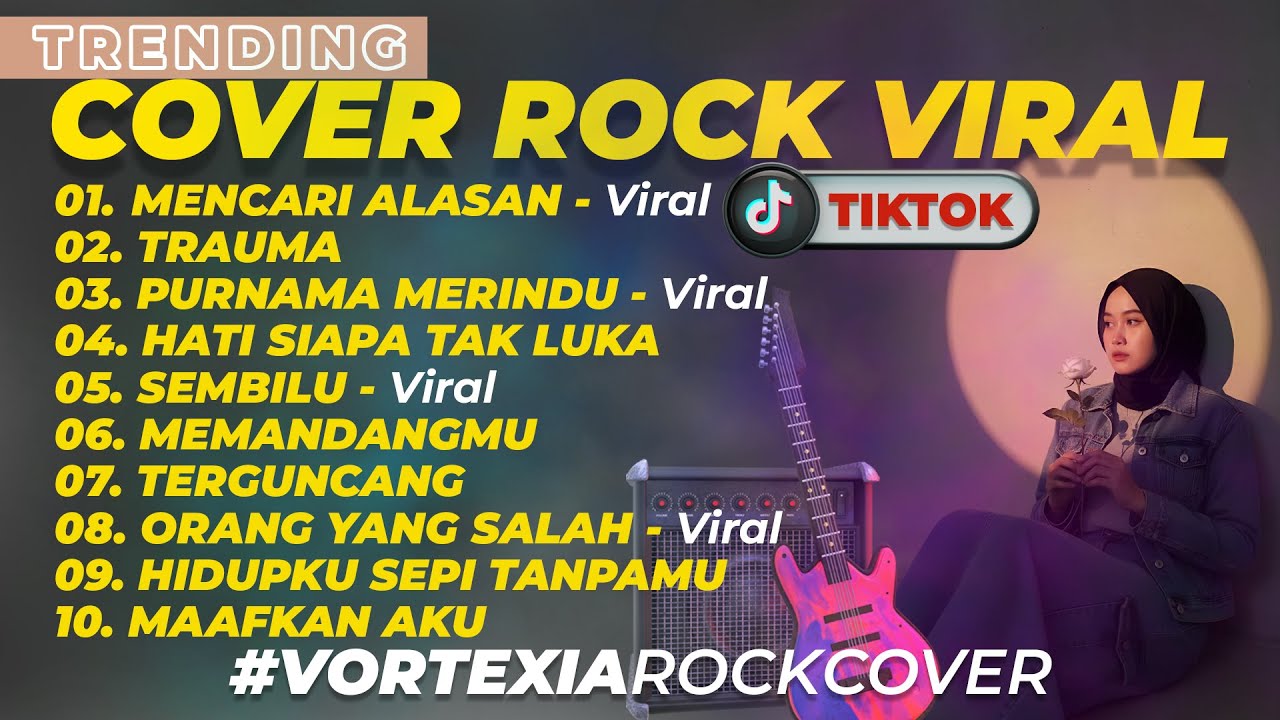 COVER ROCK 2025 || MENCARI ALASAN - PURNAMA MERINDU - SEMBILU - ORANG YANG SALAH || by VORTEXIA