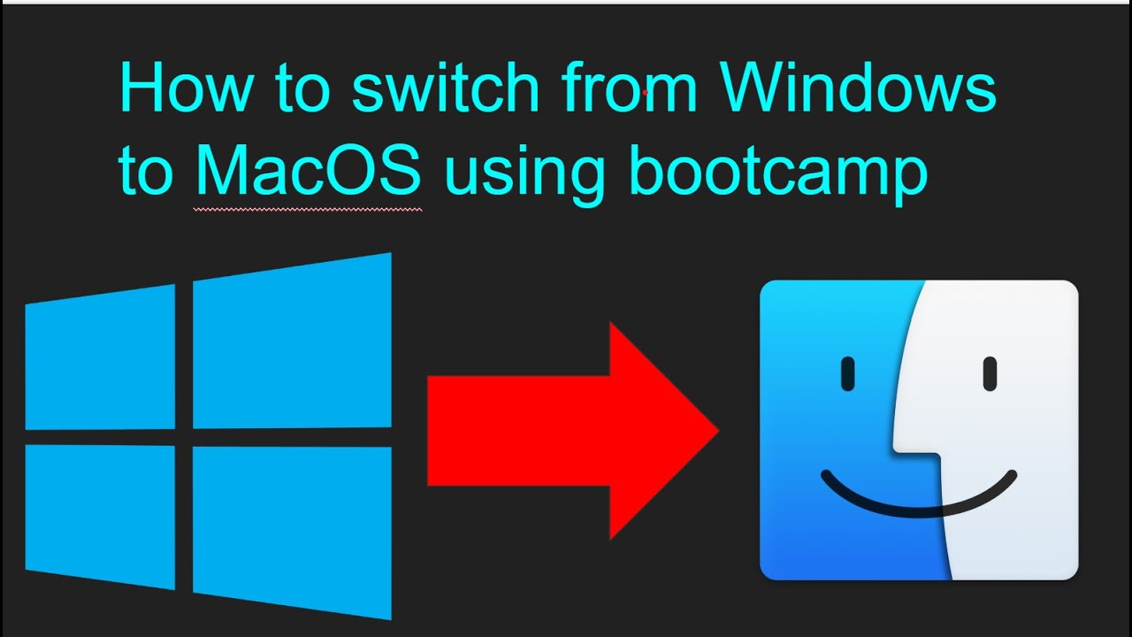 how to switch between windows and mac using bootcamp