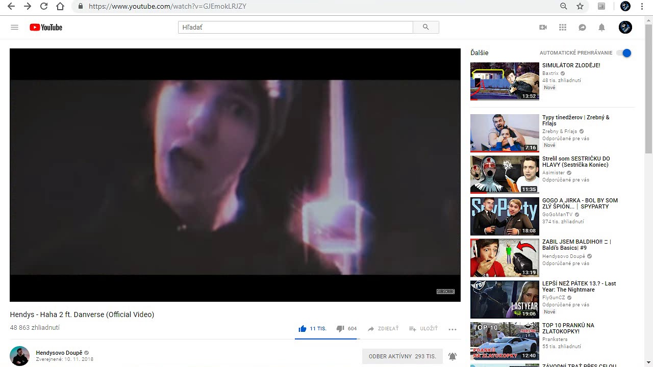 Hendys - Haha 2 ft. Danverse (Official Video)