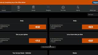 Err 3835 Adscend Surveys screenshot 3