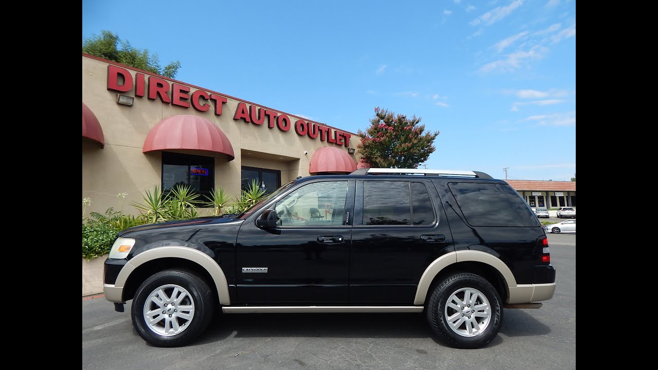 2007 Ford Explorer Eddie Bauer 4x4 in depth walk around video review
