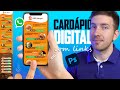 Como fazer Cardápio Digital e Interativo no Photoshop (com Links para Whatsapp)