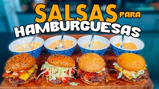 Salsas de Hamburguesas (Thousand Island, Shack, Stacker, Spread) | Slucook