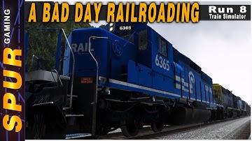 We Have a Defect - Taking a Train North on the Fitz - Run 8 Train Simulator