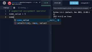 Augmented Assignment Operator